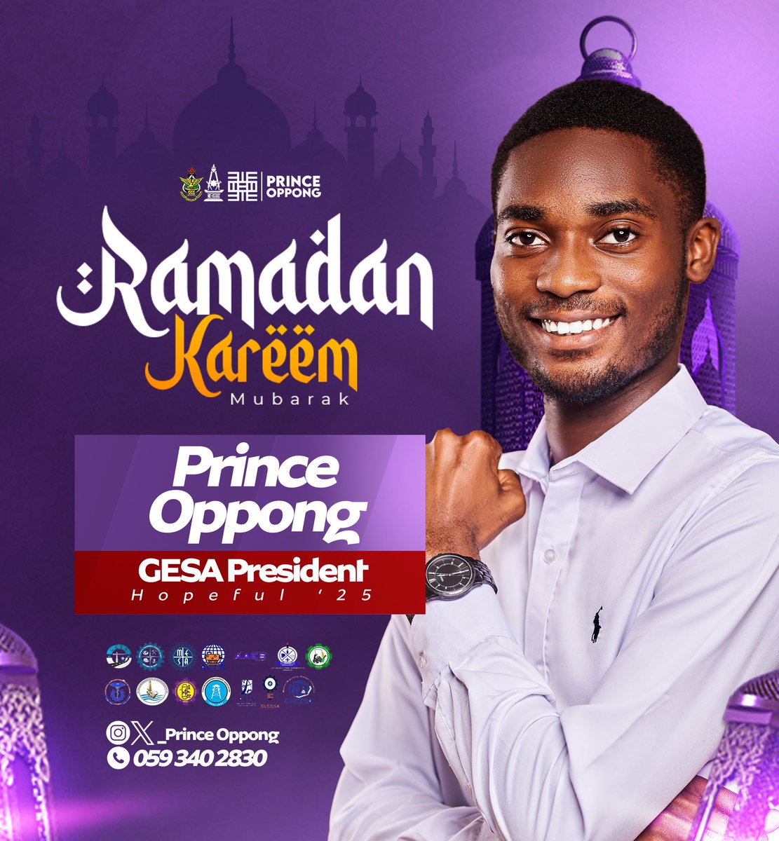 _PrinceOppong's tweet image. 🌙 Ramadan Kareem! 🕌✨

Wishing you a blessed and peaceful Ramadan filled with love, reflection, and success.

 May this holy month bring you strength, wisdom, and prosperity in all you do.🌟💜
