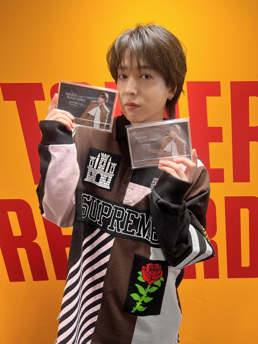 ✨#坂田隆一郎✨／ 本日開催した2025年4月カレンダー発売記念特典会