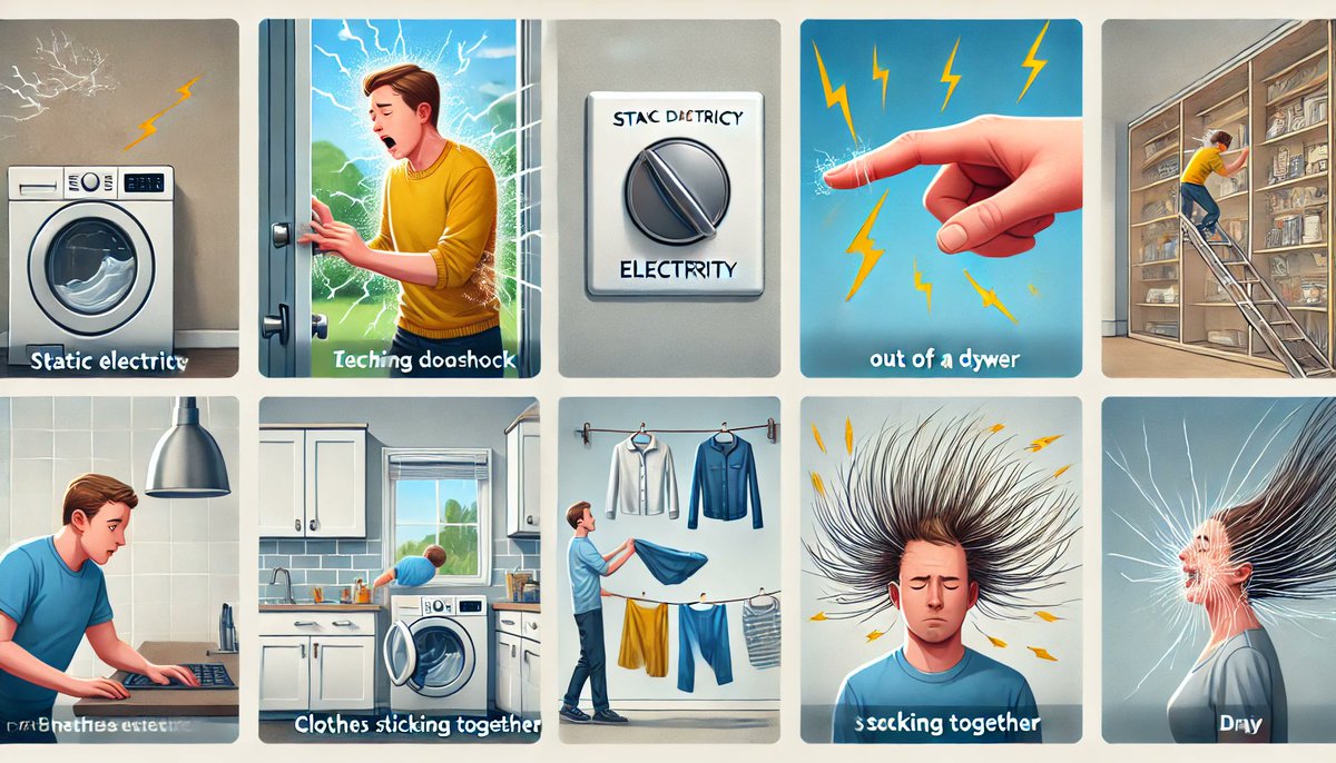 Understanding Static Electricity in Everyday Materials: Causes and Effects refoorest.com/blog/2025/03/0…