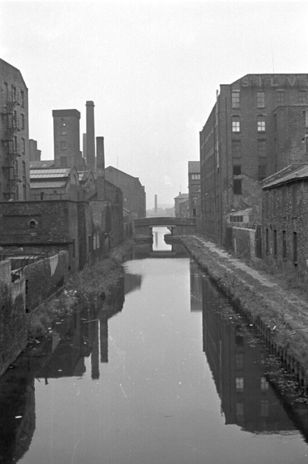 Ashton Canal, Ancoats, Manchester, 1978.