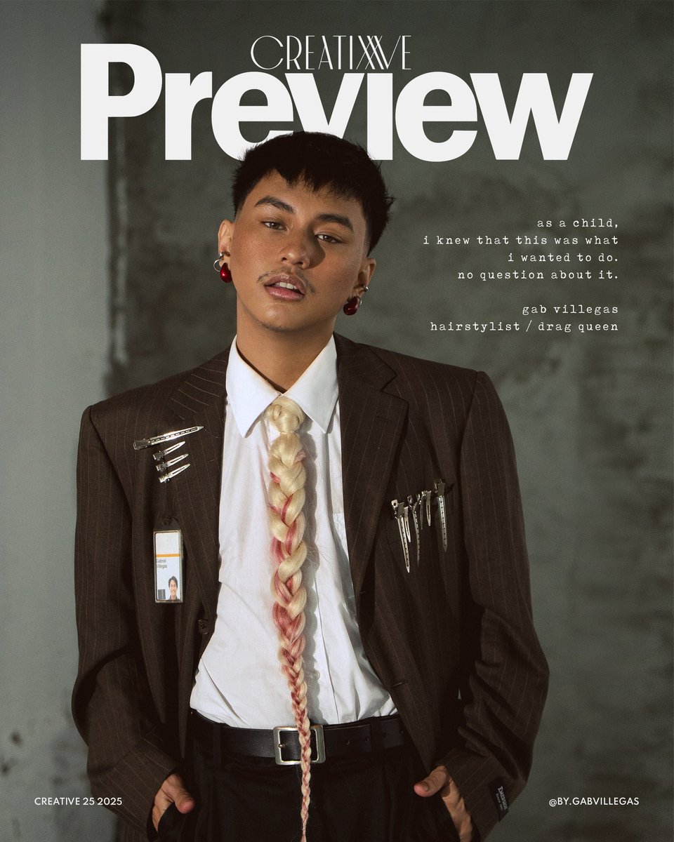 previewph's tweet photo. Art is never static, and neither are the artists who create it. To stay creative is to embrace change—to evolve, adapt, and explore forms of expression. #PreviewCreative25
Meet the rest of the #PreviewCreative252025 awardees here: https://t.co/1sAHufWA7P https://t.co/hR8lgcNnf6