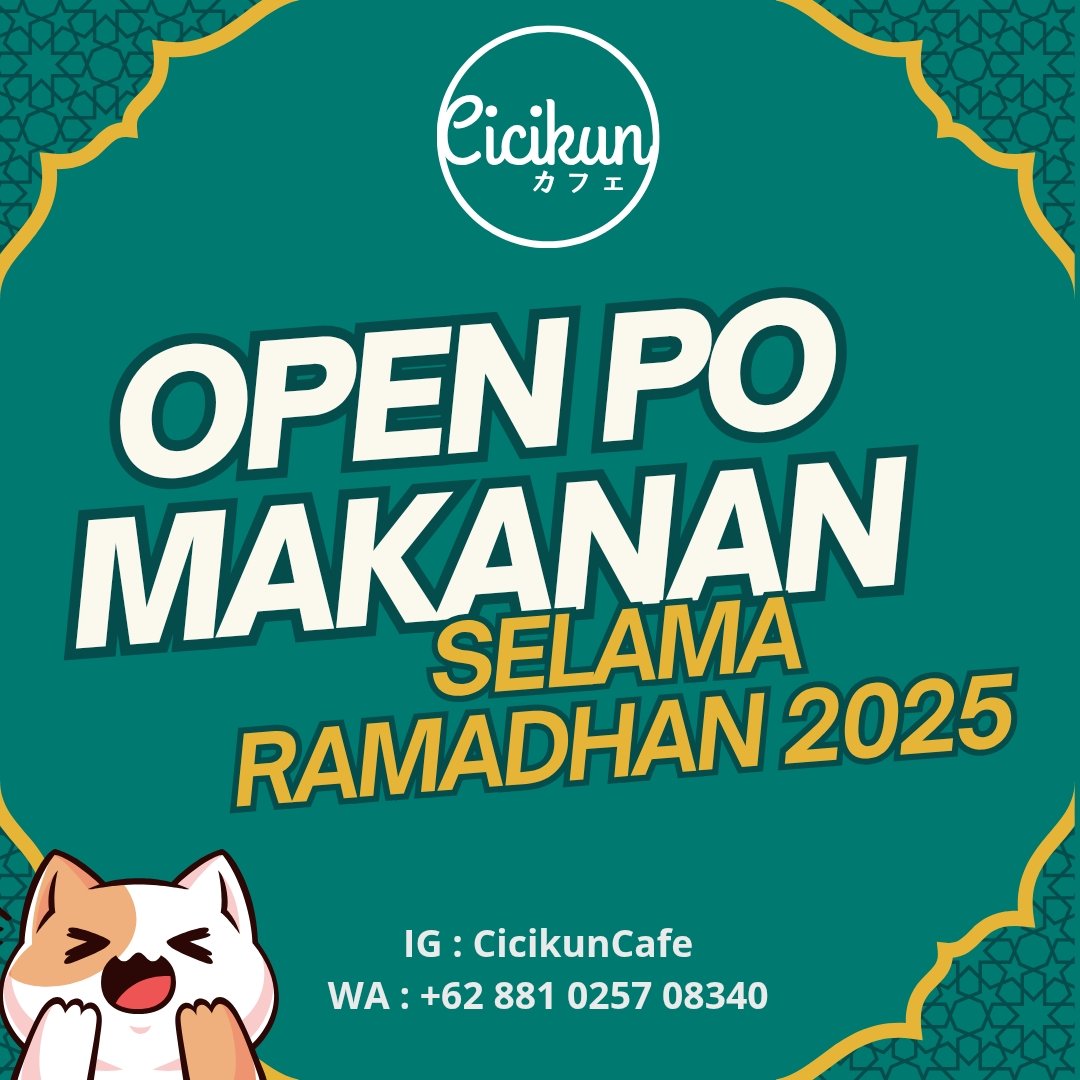 Cicikun27's tweet image. Hello yang lagi ramadhan bingung mau makan apa

Kemarin pas acara comic frontier. Cicikun masak buat kalian yang lapar. Skr special ramadhan. Aku buka dapur lagi bagi yang mau makan enak &amp;amp; spesial 

forms.gle/UzZSzCgEyNLnSC…

Info : DM
#Makanan #Ramadhan #CatheringPuasa #Takjil