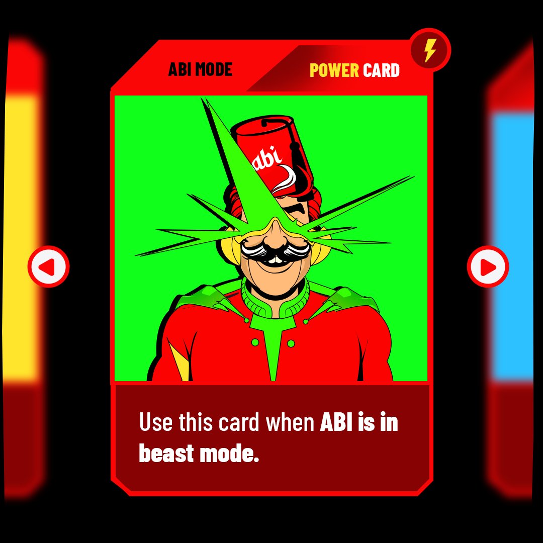 When are you going to use the $ABI card?