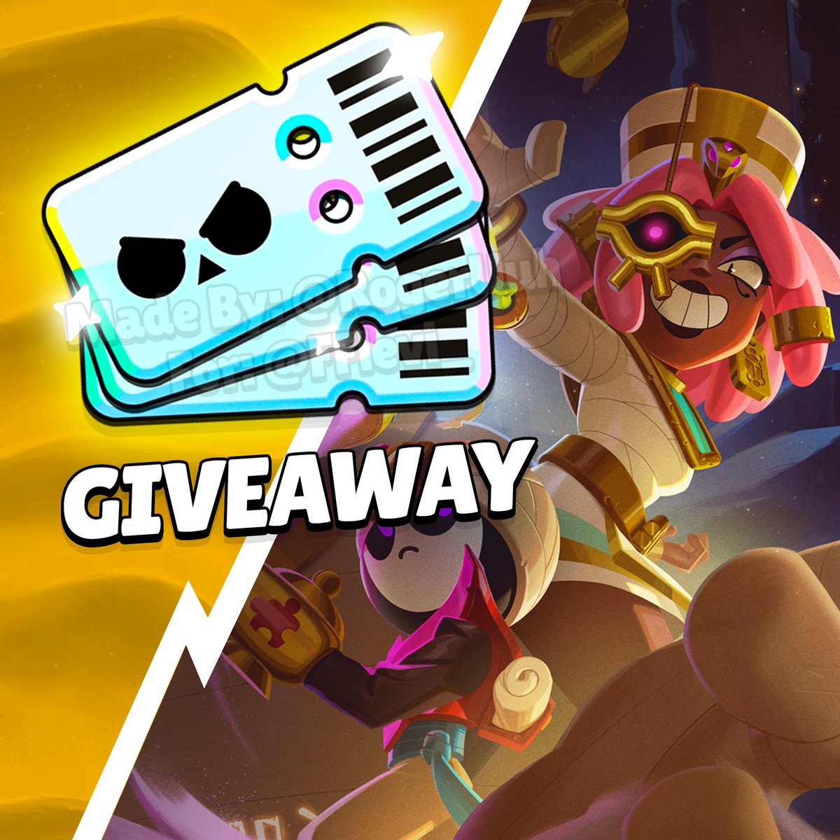 ×2 Brawl Pass Plus Giveaway 🎁

To enter :

Follow <a href="/FFlevi_/">Levi</a> <a href="/reuvu1/">rev</a> <a href="/sylviabscrcm/">Sylvia</a>
Like and Repost ❤️ ♻️ 
Comment your favorite emoji 💬

Good Luck , choosing in 4 days ⏰️ #BrawlStars #DarkSands