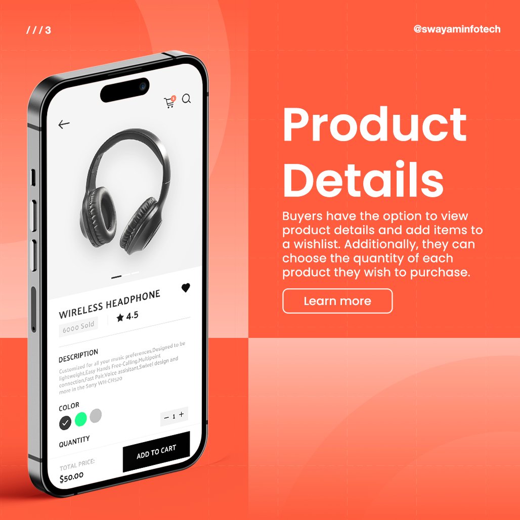 swayaminfotech's tweet image. Elevate your business with Swayam Infotech&apos;s online marketplace application, connecting sellers to a vast online audience for a seamless shopping experience. 
.
Visit: swayaminfotech.com/marketplace-se… 
.
#marketplaceappdevelopment #marketplacebuyerapplication #onlineshop