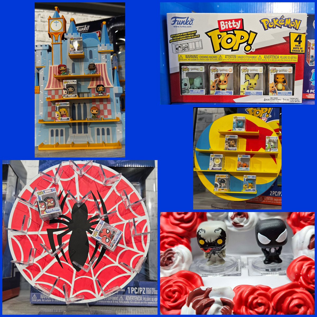 FunkoPopHunters's tweet photo. First look at Bitty Pop Display Shelves!
#disney #funko #bittypops #spiderman #toystory #toyfair 

📷 @funkonewscanada and @skittlerampage https://t.co/VnQ8s0LNXZ