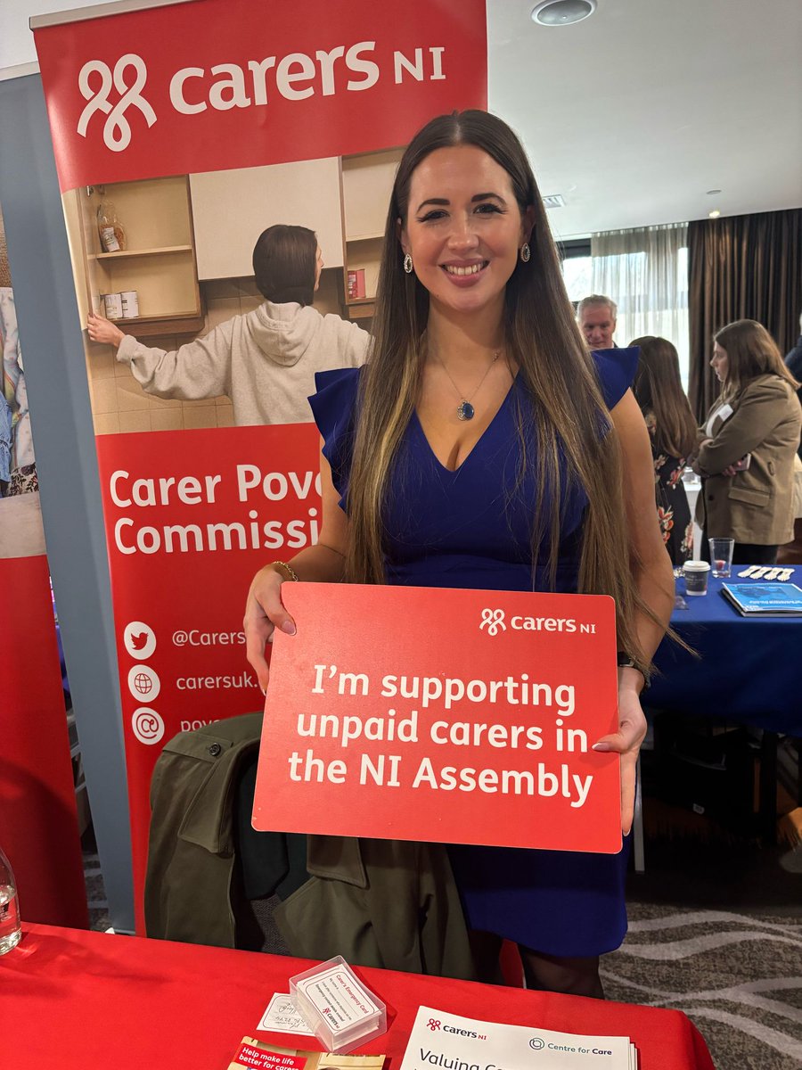 Thanks to <a href="/naomi_long/">Naomi Long MLA</a> <a href="/SorchaEastwood/">Sorcha Eastwood MP</a> <a href="/AndrewMuirNI/">Andrew Muir MLA</a> for showing support for NI's 220,000 unpaid carers. Carers urgently need to see this support translated into a new carers strategy, better health services, welfare reform, stronger employment rights &amp; higher equality visibility