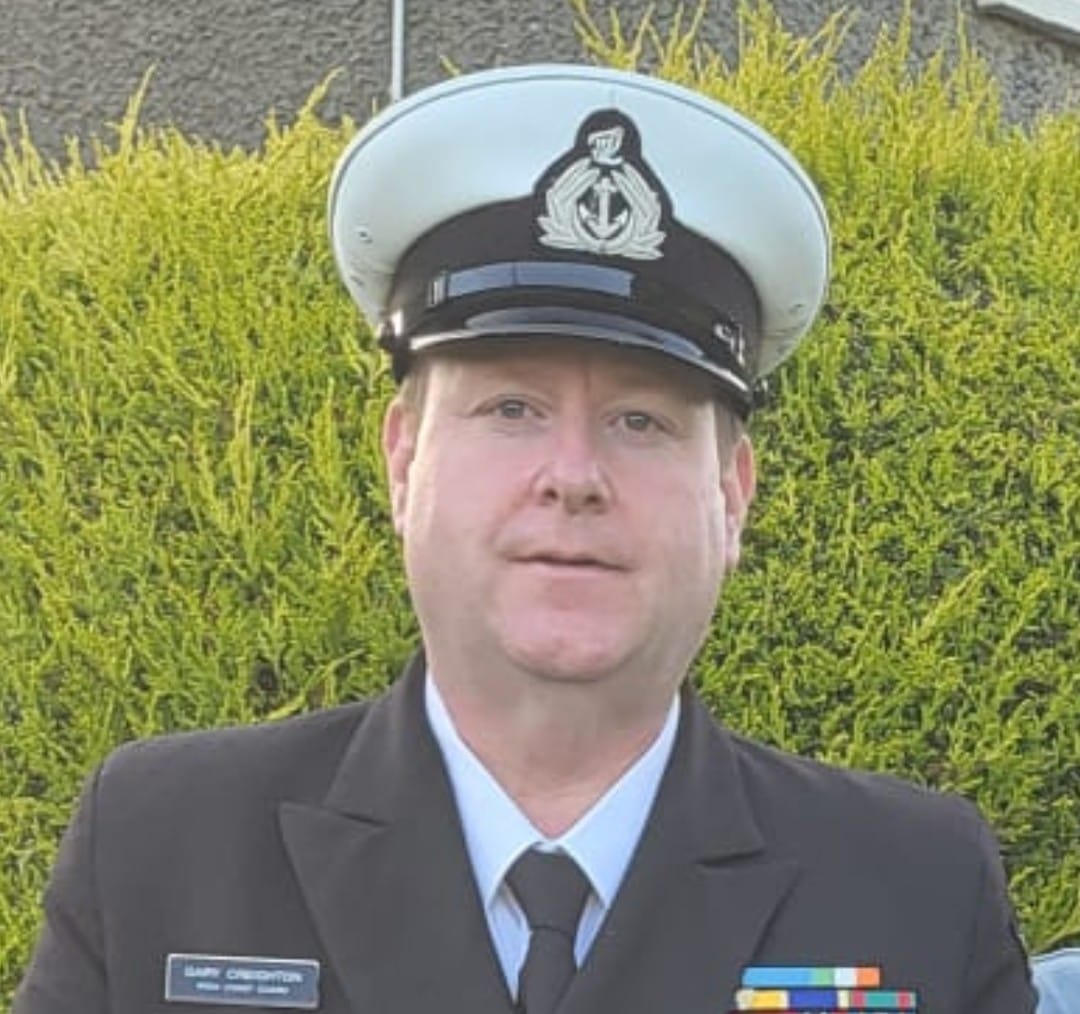 Congratulations to our new officer in charge, Gary Creighton! We wish you the best of luck going forward🎊