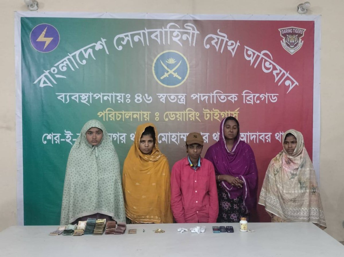 theBDarmy's tweet photo. রাজধানীর বিভিন্ন স্থানে আইনশৃঙ্খলা বজায় রাখতে যৌথবাহিনীর অভিযানে গ্রেফতার ১২৬
#Bangladesh https://t.co/MCIWvZAEGK