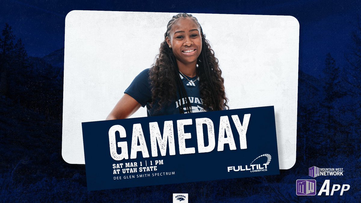 GAMEDAY! We take on Utah State this afternoon to close out the regular season! 

📍Logan, Utah
⏰1 PM PST/2 PM MT
📺 utahstateaggies.com/watch/
📢 thevarsitynetwork.com/audioapplink/s…
📊 utahstateaggies.com/sidearmstats/w…

#BattleBorn
