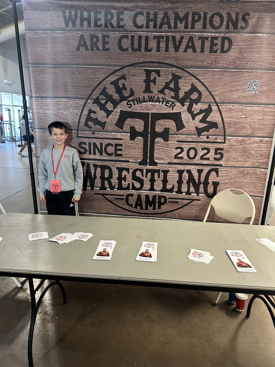 Come see Stetson at the OK high school state tournament! We can talk all things happening at The Farm! <a href="/CScott60kg/">Coleman Scott</a>
