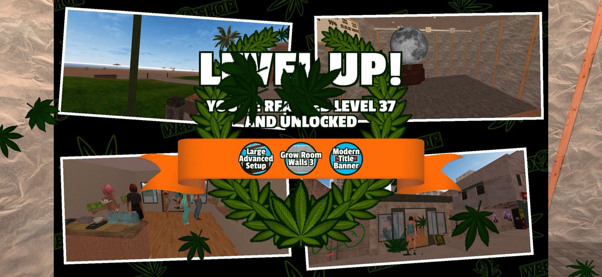geektastic's tweet photo. I've reached level 37 running my #weedshop2  Where you at? https://t.co/LUVRoY81P9 https://t.co/9jWtTNfiB7