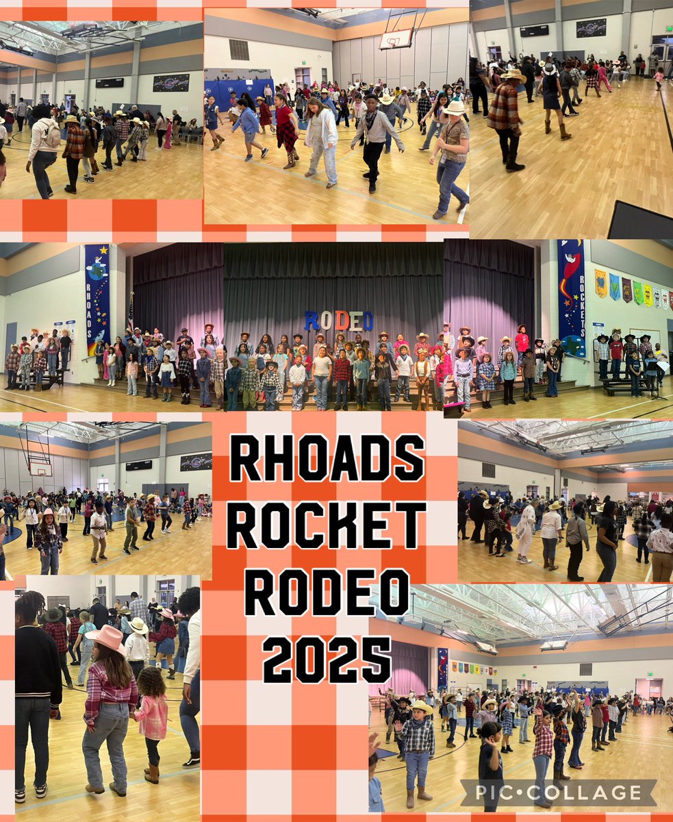 Get your Yee Haw on! The Rhoads Rocket Rodeo 3rd grade program kicked rodeo season into gear. What an amazing performance by these students!!! 🚀🎵🤠