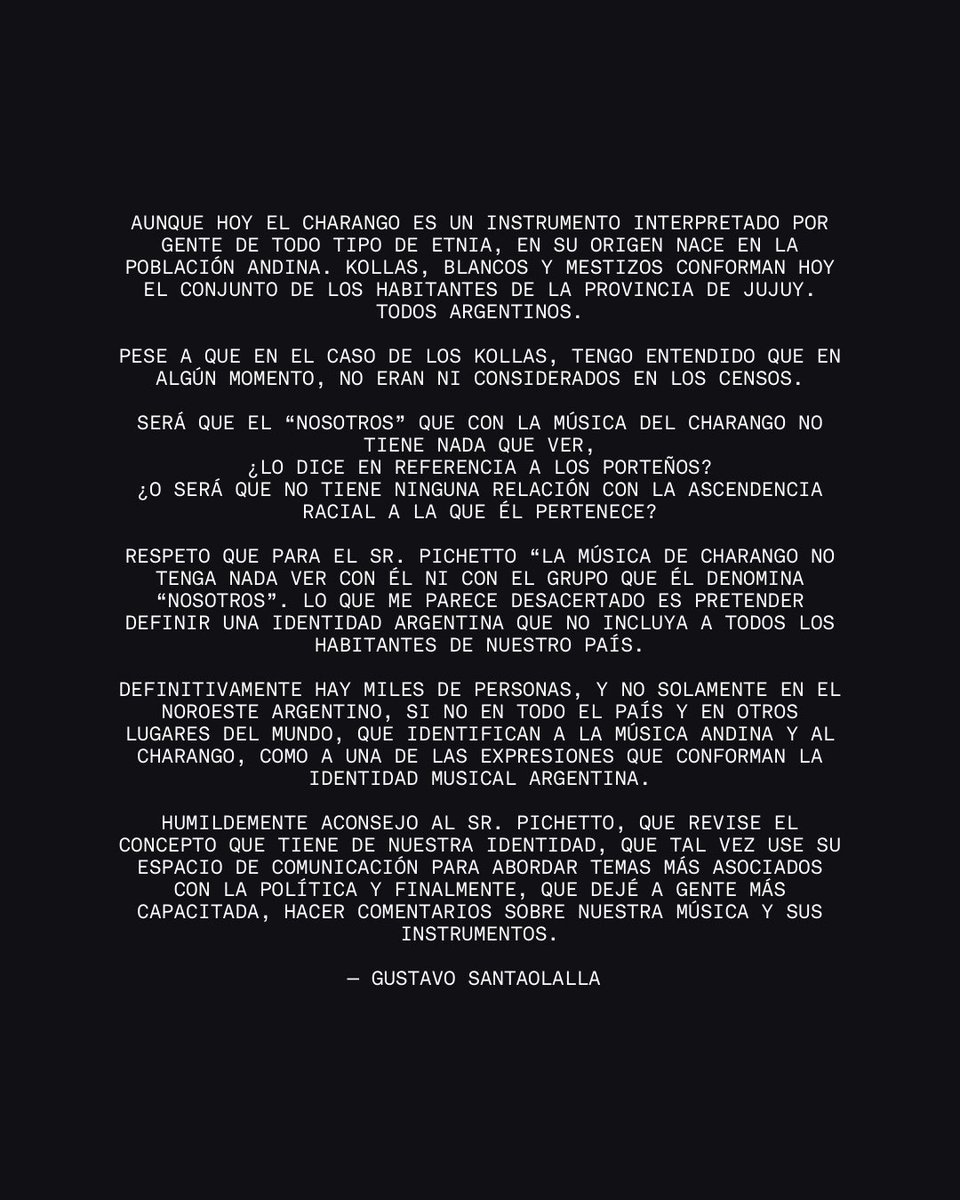 Gustavo Santaolalla (@santaolallaok) on Twitter photo 