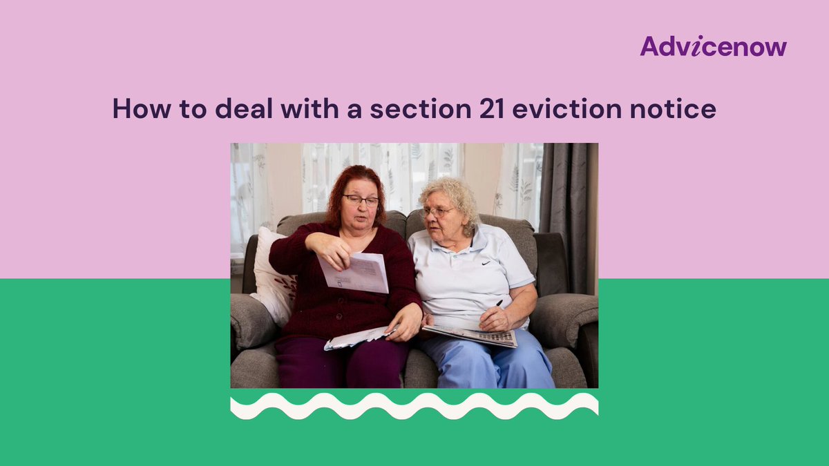 While we are hoping to see the end of section 21 evictions coming soon, it is important to know your rights until this change comes into place. If you are served a section 21 read our guide to understand your rights and options moving forward.

advicenow.org.uk/get-help/housi…

#Section21