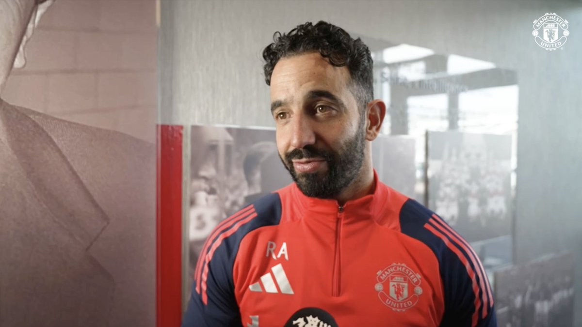 Amorim on Yoro: "He's going to have a great career here. But for that he knows he has to prove himself in every match, so he's going to be ready for the next game." [mu] #mufc