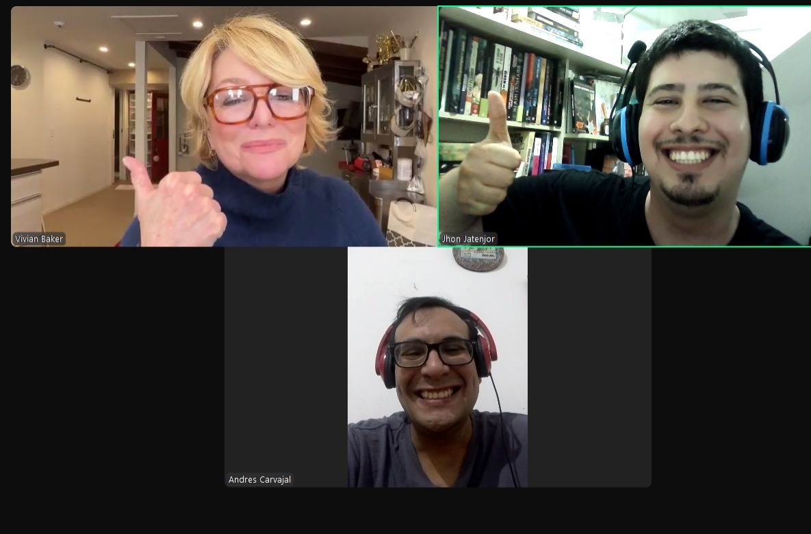 JatenjorJhon's tweet image. Great interview with the Legend, Vivian Baker 
Thanks for the opportunity

#vivianbaker