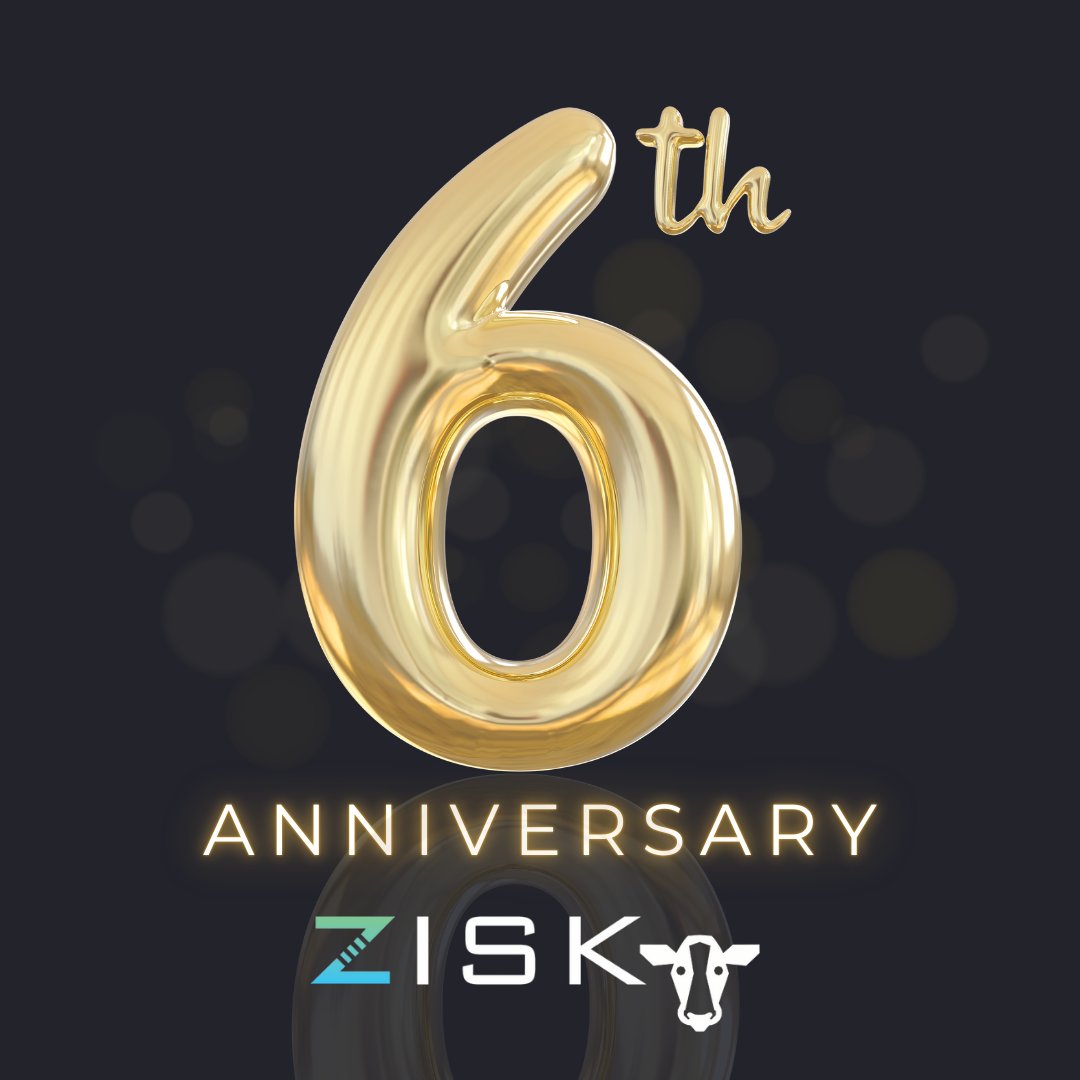 🎉Celebrating 6 years of Zisk! 

Six years of bringing you the latest dairy news &amp; market insights 📈 

Thank you for being part of our journey! 🐄🐮