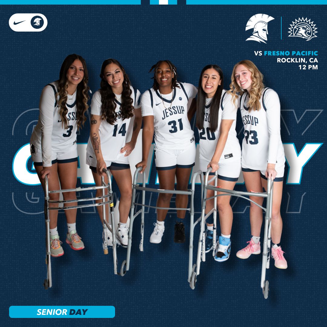 𝗧𝗵𝗲𝘆 𝗺𝗮𝗱𝗲 𝗶𝘁... 𝗜𝘁'𝘀 𝙎𝙀𝙉𝙄𝙊𝙍 𝘿𝘼𝙔

🆚 Fresno Pacific
⏰ 12 PM
📍 Rocklin, CA
🏟️ Warrior Arena
🎟️ buff.ly/3QygIGu 
📺 buff.ly/3XfhrQN 
📊 buff.ly/4gPRkGY 
📱 Follow @jessup_wbb

#1️⃣WARRIO