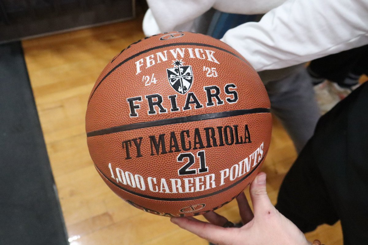 Congratulations on your 1000 point milestone Ty!! #FenwickHoops
