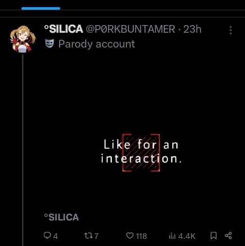 P0RKBUNTAMER's tweet photo. /
       Y'ALL WHAT THE HELL IS THIS?! 😭 I'M SHOOK—  haven't had a nonpin tweet yet more than 100 of anything since my last lewd account holy shit!  Sometimes I forget how active /that/ side of Twitter is... Welp I'm gonna try to look through those assuming it'll load— https://t.co/mmyvlL0XA2