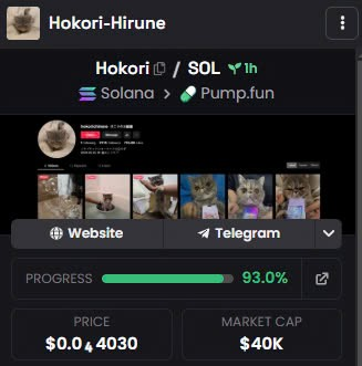callchennerl's tweet photo. $Hokori  / $SOL

MC:40K🚀🚀🚀
 
CA:
6y653oh5BVjPyicNLuSW3XExxu7XWcQJxa2Jk7q3pump

TG:https://t.co/nzqy0ndzeT

The top holders of this project only account for 22.4% so you should gamble quickly🎉

#ATM #KWAK #IMG #UPEX #DRIP #ANTY #TOP #SAM #LUNA #Goss #REDDO #OG #ARIA #PODGE https://t.co/hohv5KZRfi