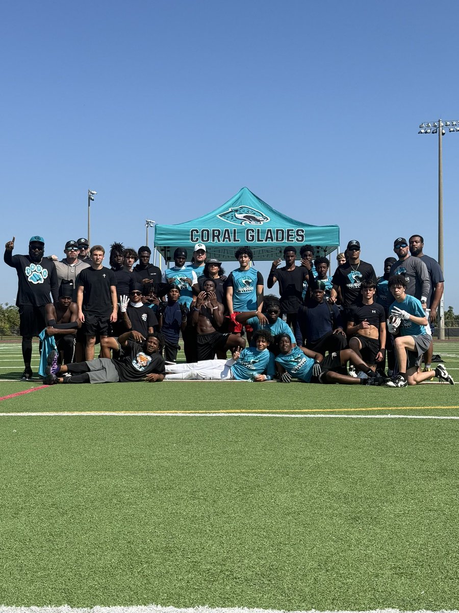 Inaugural CG TEAL/BLACK 7 on 7 to start the grind before the GRIND. #JAG_BOYZ