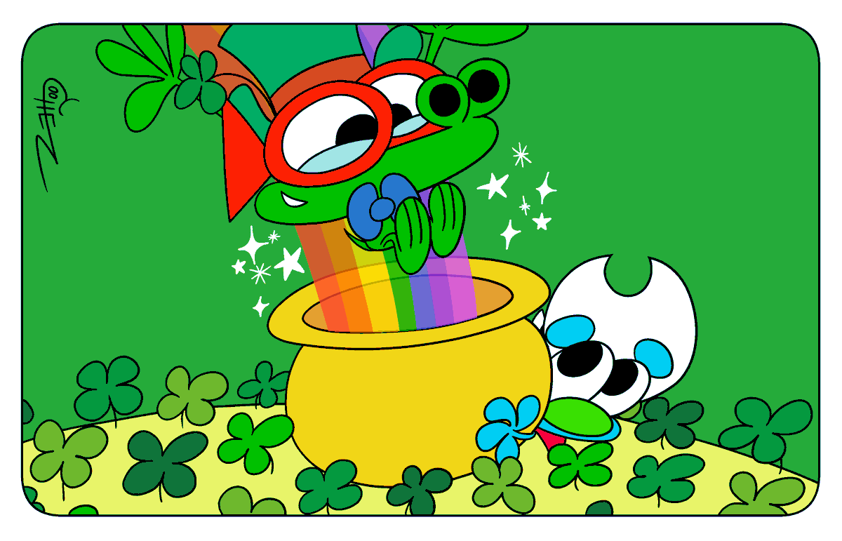 hunterfenton31's tweet image. March... like over the rainbow! 🌈

#GallordGator #ChezToons #March #HunterFenton
