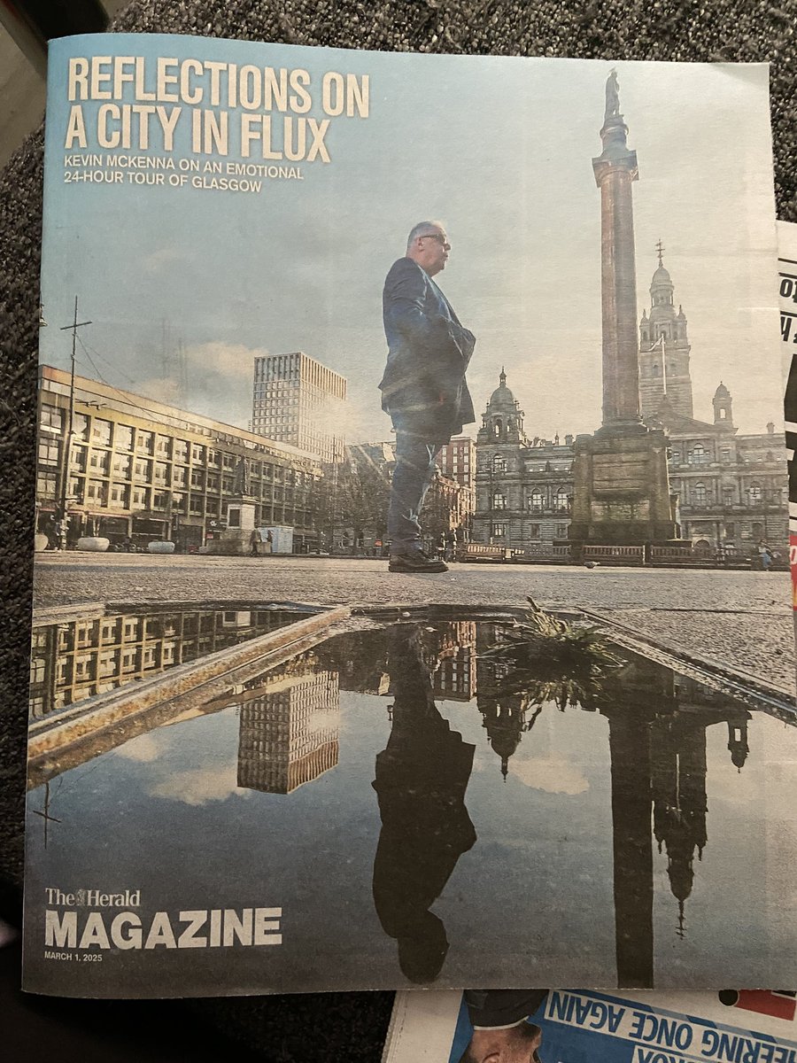 Massive thanks <a href="/kmckenna63/">Kevin McKenna</a> &amp; <a href="/heraldscotland/">The Herald</a> 😍🙏❤️