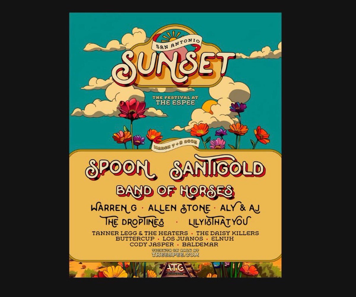 Florida and Texas, we’re coming for you! 

March 5 – Orlando, FL 
March 6 – Miami, FL 
March 8 – San Antonio, TX – Sunset Festival
March 9 – Austin, TX – SOLD OUT

Last chance to get tickets now! I’ll see you there. santigold.com/tour/