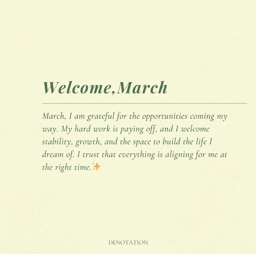 Happy 1st of March 🪐✨