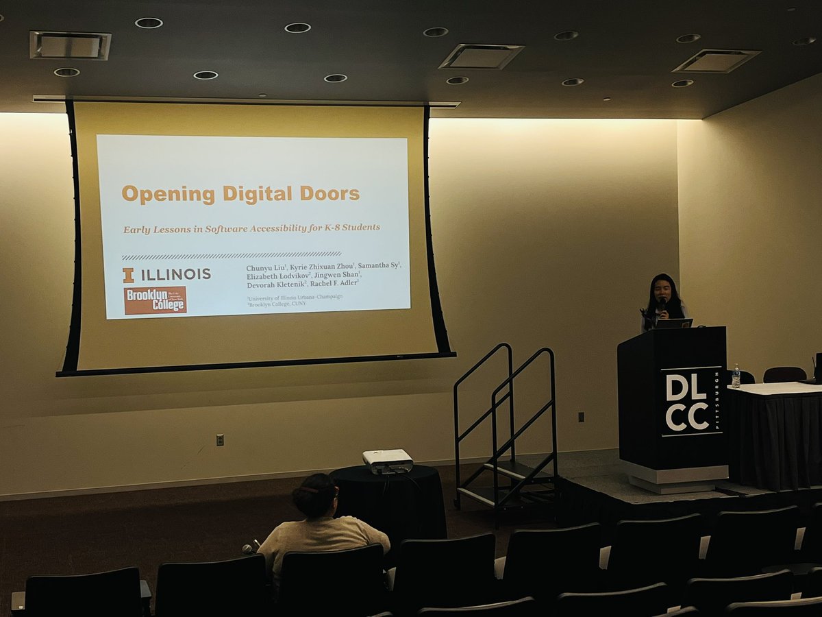 kyriezz78's tweet image. @n0raliu did a fantastic job making her first conference presentation at #SIGCSE2025! Another big shoutout to our wonderful team @rachelfadler @DevorahKletenik! This is my most laidback conference experience ever without needing to present anything :)