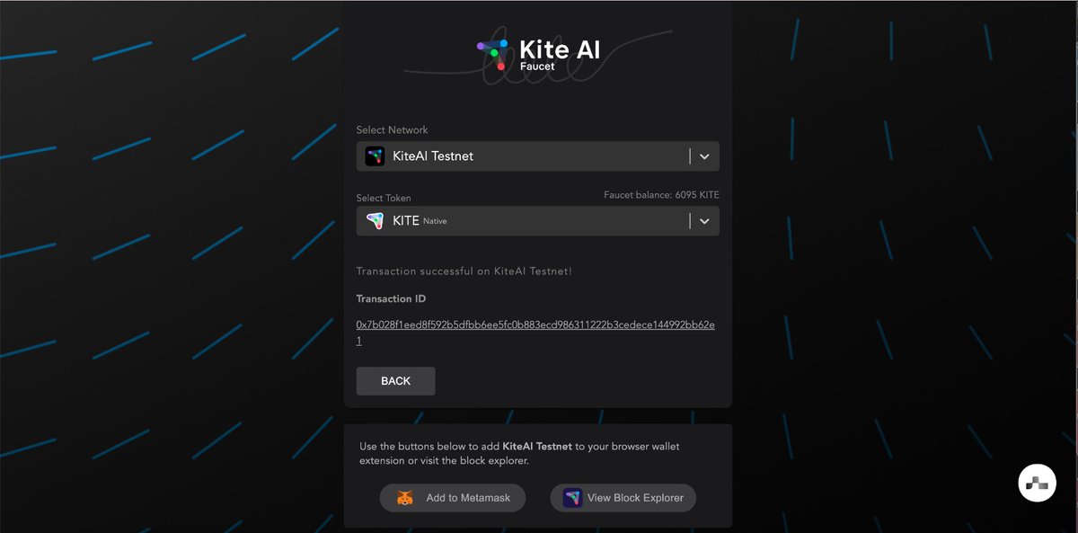 defimaestro90's tweet image. 🚨🚨🚨
Update om @GoKiteAI Incentivized Testnet!!
If you've been interacting with it,  you can now claim faucet every 24 hours.

👉Head to: faucet.gokite.ai
👉Paste your EVM wallet address (the one you've been using to interact with the AI assistant)
👉Complete reCAPTCHA…
