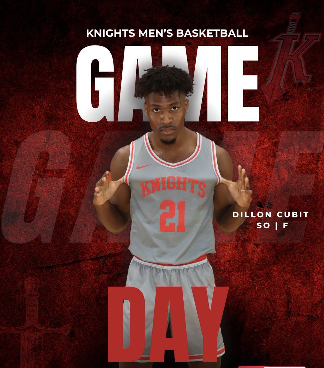 🗣️GAMEDAY! 2nd Round Home playoff game! <a href="/sdccmensbball/">Knights Men's Basketball</a> #NoKnightsOff

📍 Harry West Gym-SD City College 
📺 youtube.com/@sdcityknights…
⏰ 7pm (pst)
🆚 Cerritos College
🚨 4yr Coaches: Soph’s to watch! Next Level Contributors/Game Changers, High Academic Achievers AA’s Spring!