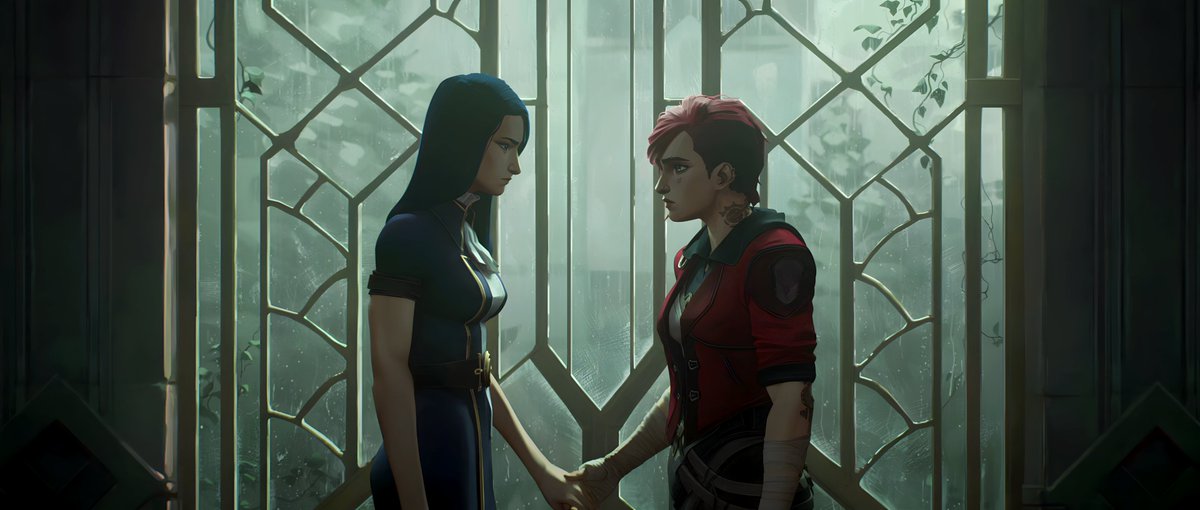 Arcane4K's tweet image. Arcane 4K - Caitlyn &amp;amp; Vi
