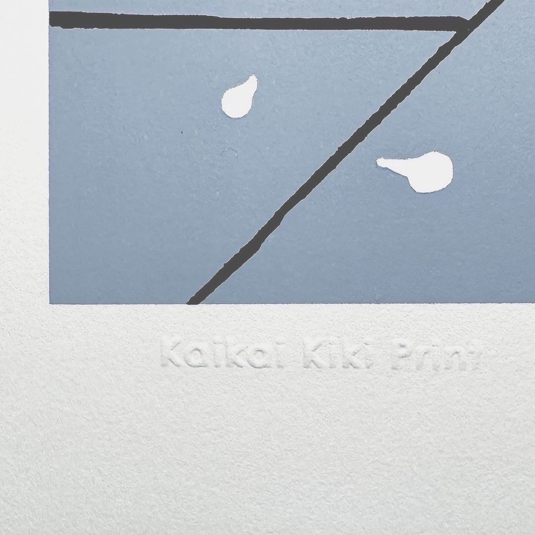 村上隆さんのkaikaikikiから2025年の新作版画第一弾「初雪」2月24日