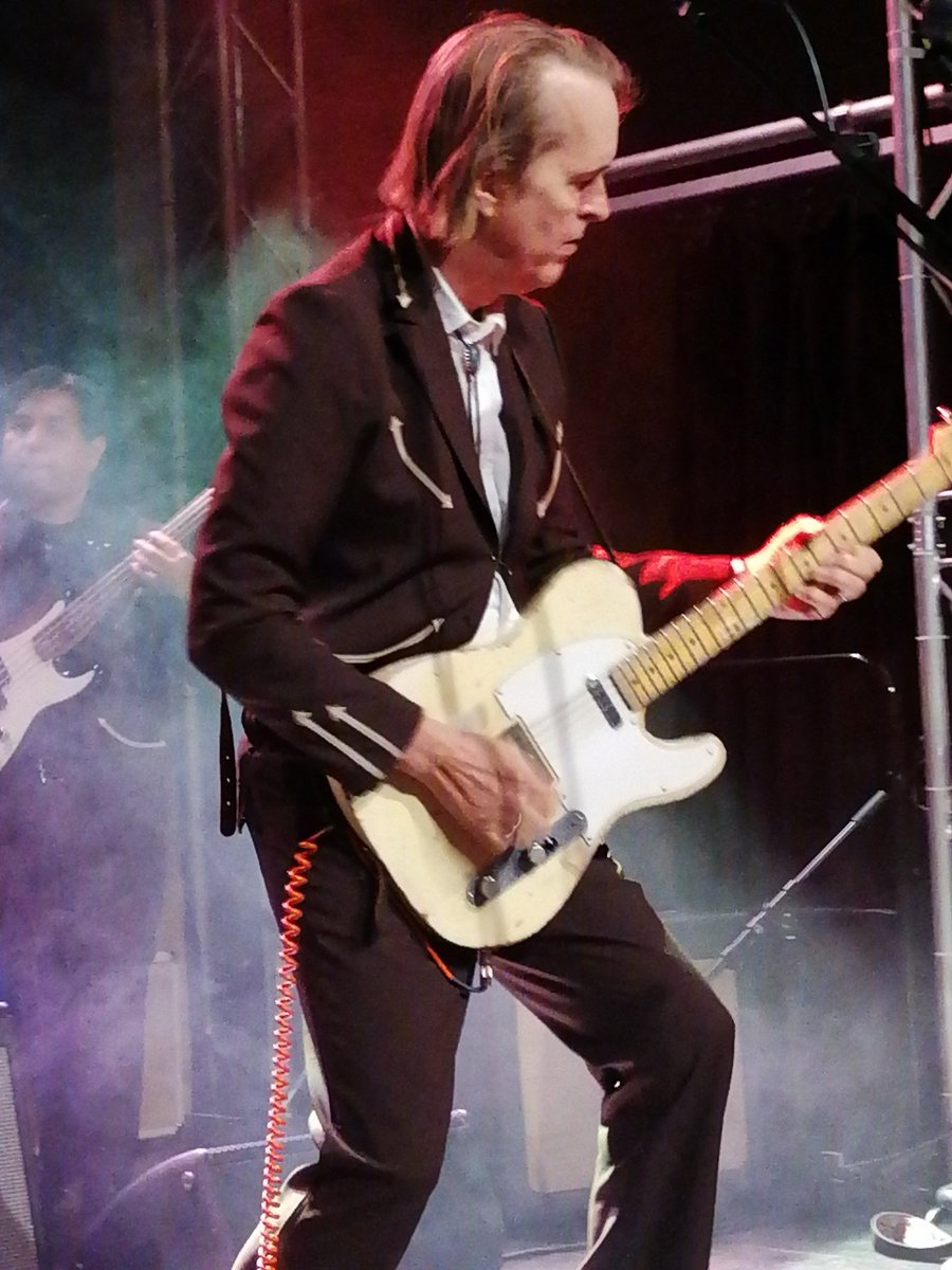 Terjit2Tucson's tweet photo. What an outstanding performance  by @ChuckProphet at @NorwichArtCentr last night! He and his Cumbia Shoes band were just amazing - best gig I have attended in living memory. Lovely to see @AmyRigby and Wreckless Eric join the band for the Wooly Bully encore. You did, Chuck! https://t.co/ApFjzvl03V