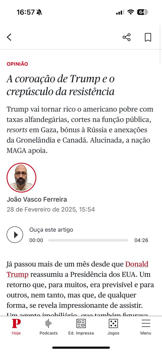 publico.pt/2025/02/28/opi… <a href="/Publico/">Público</a> #Trump #extremadireita #USA