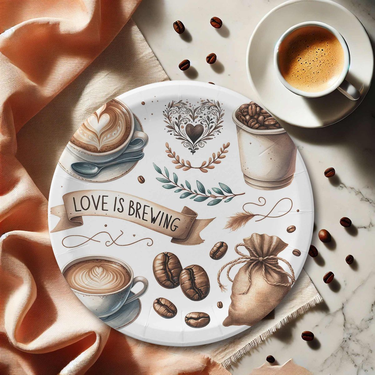 DoTellABelle's tweet photo. A charming Love Is Brewing coffee bridal shower theme. Explore the collection. https://t.co/v3BXfKupkT https://t.co/YKGznCUQyf