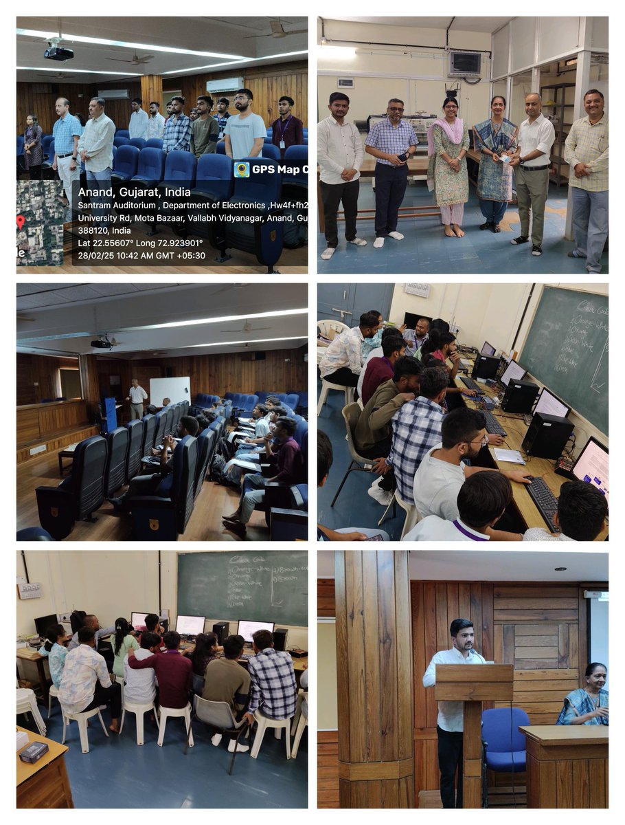 spunivgujarat's tweet photo. સરદાર પટેલ યુનિવર્સિટી ખાતે રાષ્ટ્રીય વિજ્ઞાન દિવસની ઉજવણીને લઈ વિવિધ કાર્યક્રમો આયોજિત કરવામાં આવ્યા હતા. આ પ્રસંગે વિવિધ શાળાઓના વિદ્યાર્થીઓએ વિવિધ વિજ્ઞાન પ્રદર્શનોમાં ભાગ લીધો હતો.તેમજ SAC-ISROની એક વિશેષ ટીમે પણ મુલાકાત લીધી હતી.
#ScienceDay #SAC_ISRO #SPU #SPUpdate #SPU2025 https://t.co/oHHLMr8ySt