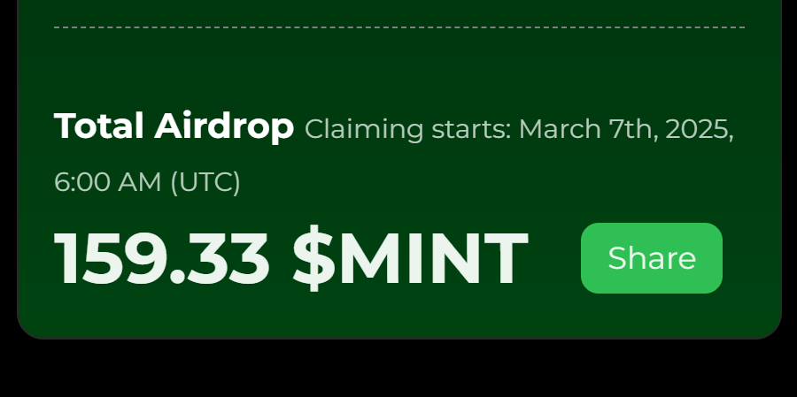 CryptoDuck_TH's tweet photo. เช็ค $MINT จาก @Mint_Blockchain 
เปิดเคลม 7 มี.ค. 6:00 UTC (บ่ายโมง)
👉 https://t.co/lHUwUWg9Mp https://t.co/tbtV1QDaG2