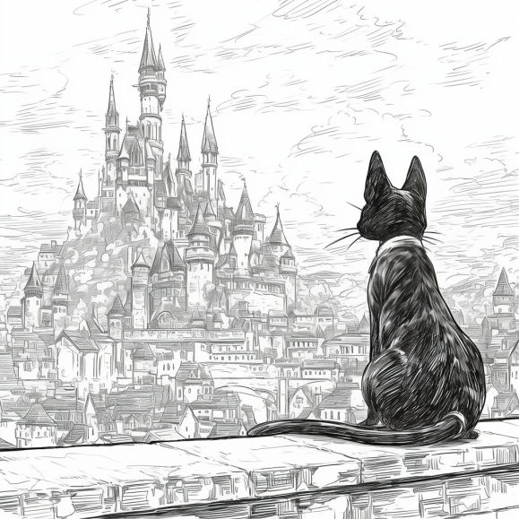 「 ねこ作りすぎた&ねこでかすぎ 」|黒猫さん🐈‍⬛のイラスト