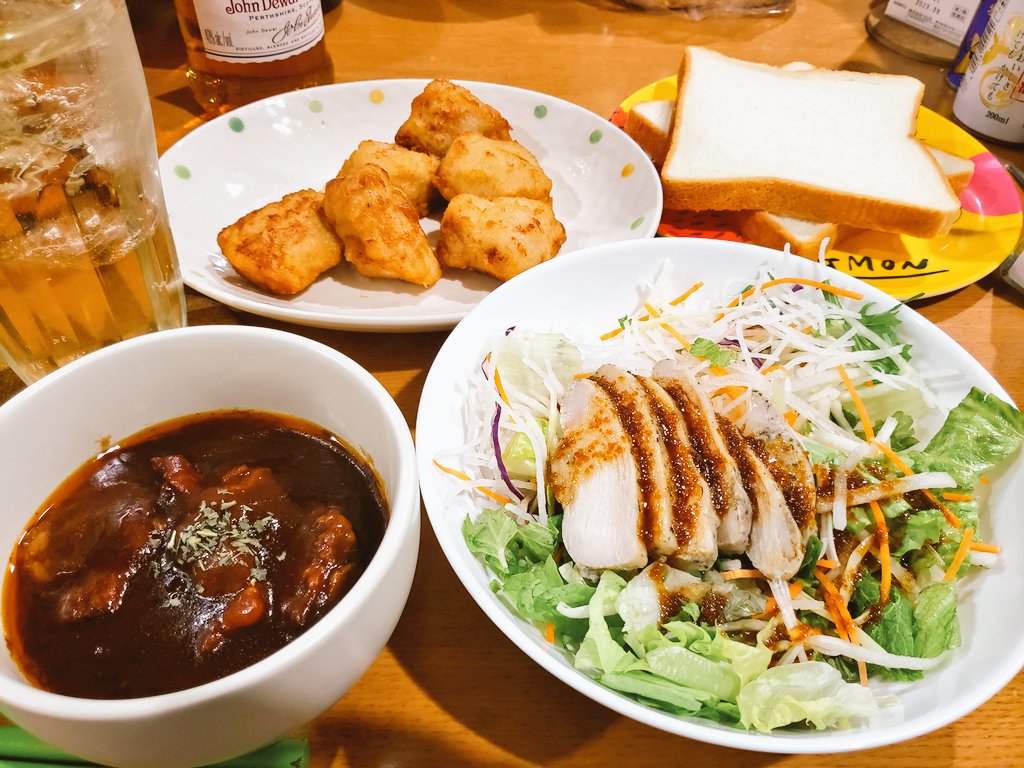 晩メシ！ 

今週もお疲れ様でした！
(๑꒪⌓꒪๑)ﾉ🍺