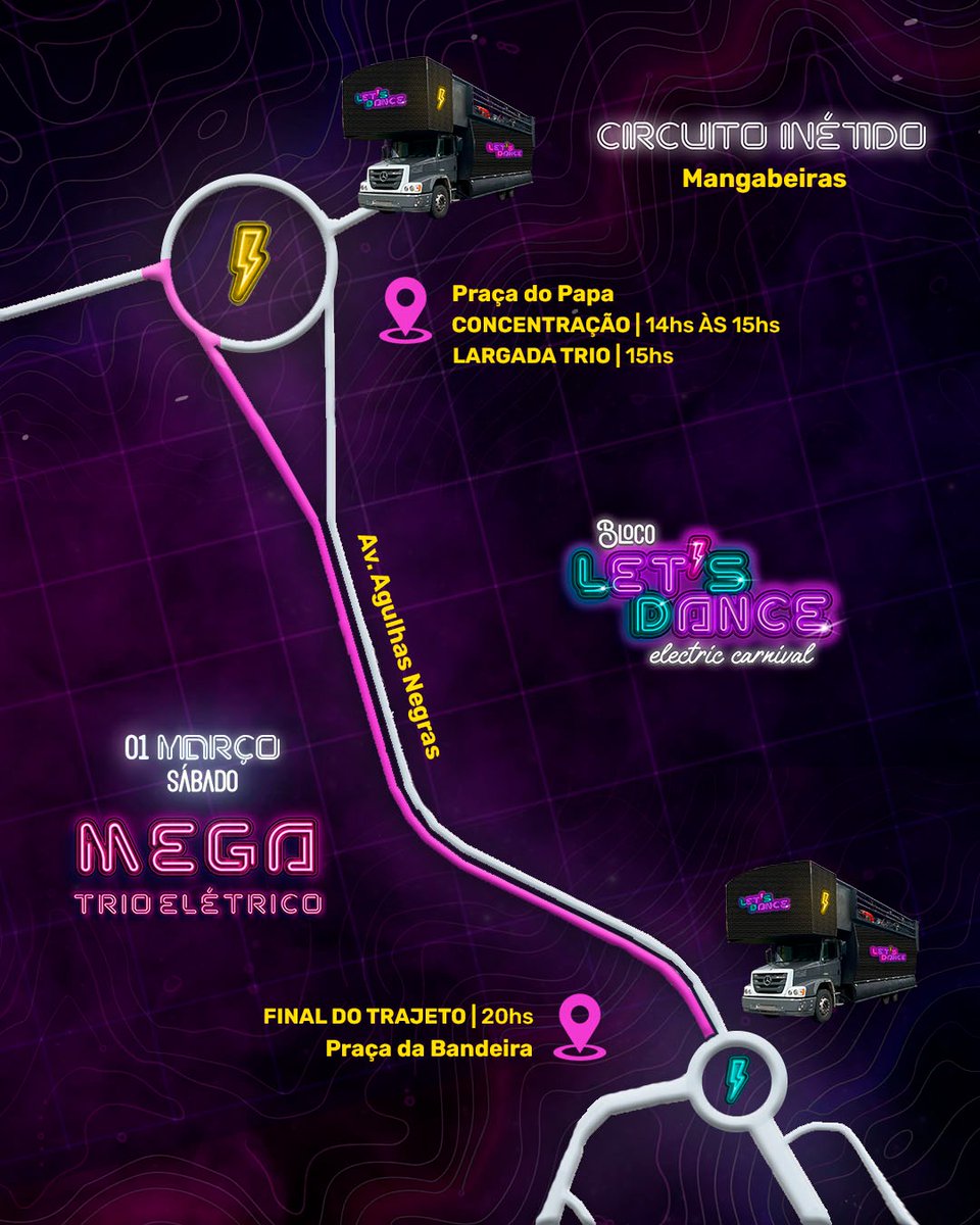 blocoletsdance's tweet image. É HOJE! 

Bloco LET'S DANCE ⚡️ no Carnaval de Rua de BHz! 🎊

📍 Concentração na Praça do Papa às 14hs 

Vemmmmm ⚡️⚡️⚡️