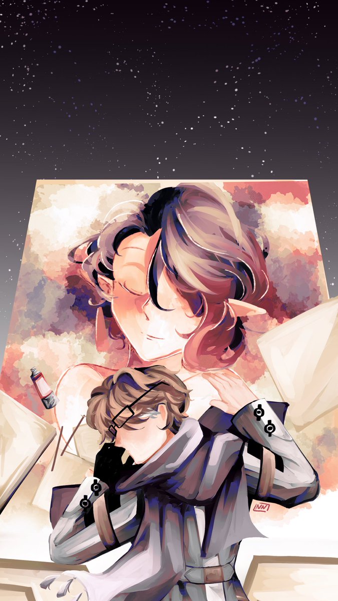 worldearest's tweet photo. [ moonworld ]

‘I hope the red of my cheeks can burn bright within your memory…. And in the stars, if you so wished for it’

#DearPygmalion25 https://t.co/xwmUxx8z3S