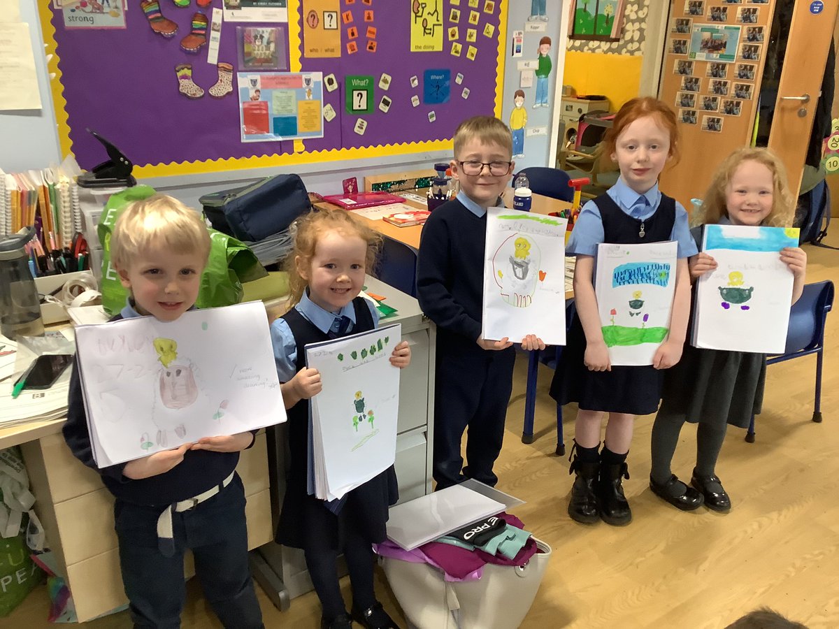 We have been working on drawing skills. Our skills are improving #thestjoesstory 🖼️