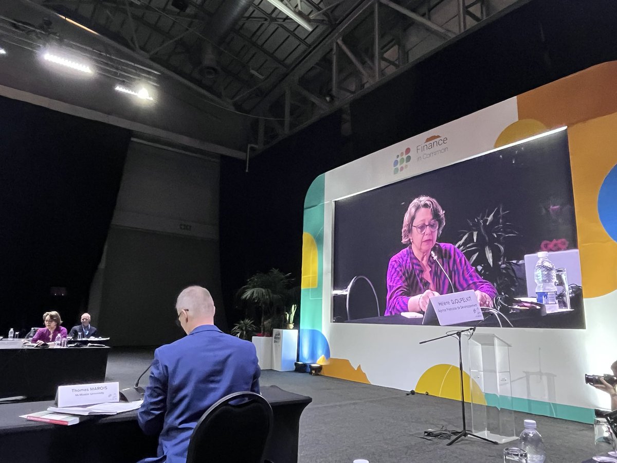 AFD_en 🇫🇷 🇪🇺 (@afd_en) on Twitter photo #Financeincommon2025
"On financing water, AFD's <a href="/HDjoufelkit/">Helene Djoufelkit</a>:
“Water is a common good with significant social, economic and environmental impacts.
Yet, too little funding is available and public development banks, particularly national ones, have a crucial role to play, with #Financeincommon2025
"On financing water, AFD's <a href="/HDjoufelkit/">Helene Djoufelkit</a>:
“Water is a common good with significant social, economic and environmental impacts.
Yet, too little funding is available and public development banks, particularly national ones, have a crucial role to play, with