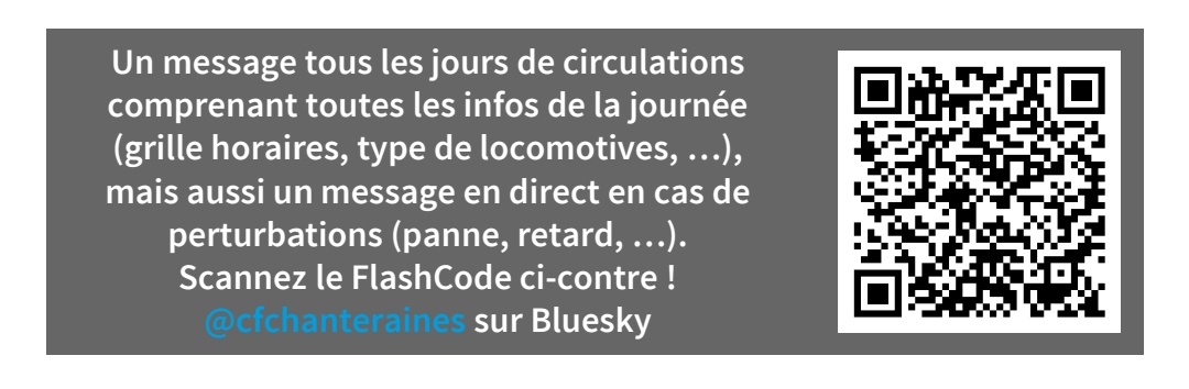 Chemin de Fer des Chanteraines tweet media