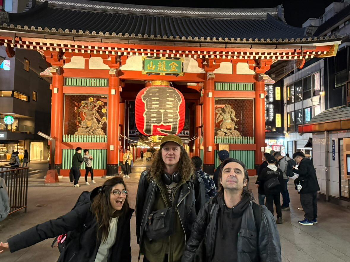 3月3日から日本ツアーのKansas City のNature Boys 無事到着しました。各地の皆様よろしうおたの申します！