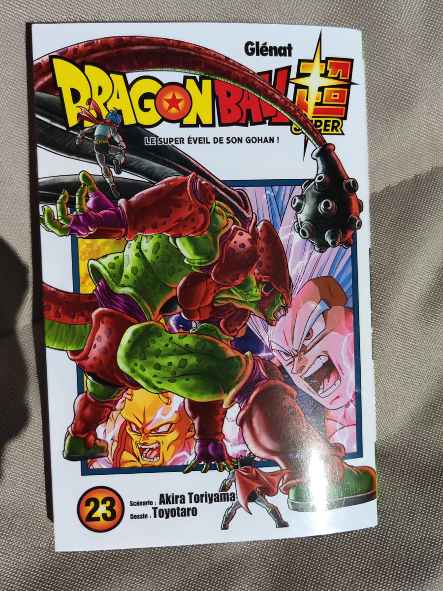 Geekoworld's tweet image. La pause café version Dragon Ball Super Tome 23 offerte par @Glenat_Manga ☕️